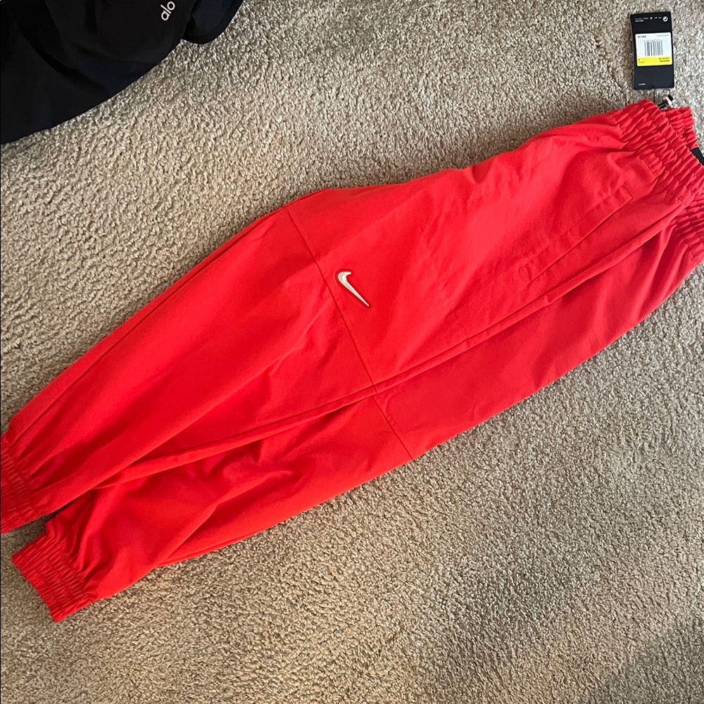 Nike Bright Red Athletic Pants